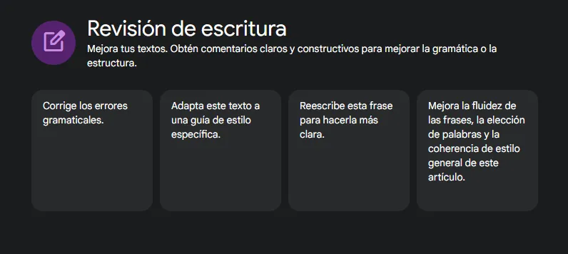 Gems revisión de escritura